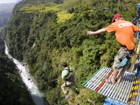 Bhote Koshi Bungee Jumping